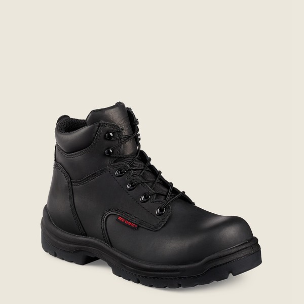 Botas de Seguridad Red Wing Hombre Negros - King Toe® - 6-Inch Toe - 589-APOTFW